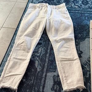 Abercrombie & Fitch White Skinny Jeans